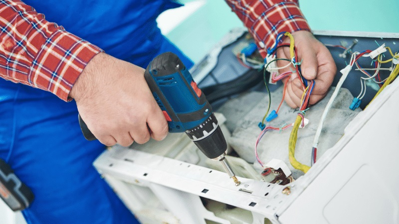 Keçiören Alarko Alarko çamaşır makinesi kart tamiri – Su almama arızası orijinal parça ile giderildi. - Teknik servis örneği
