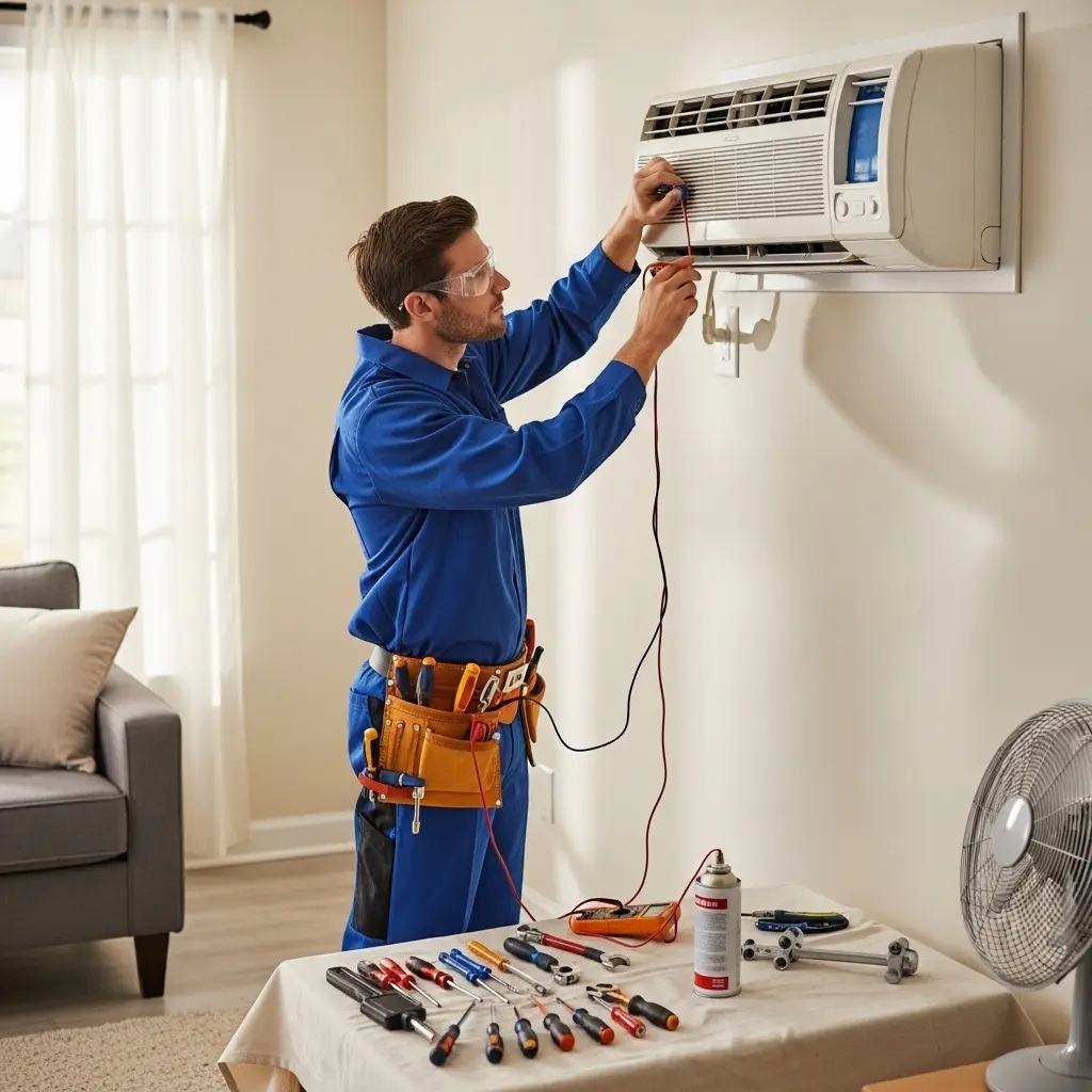 Keçiören Alarko Alarko klima gaz dolumu ve bakım – Enerji verimliliği artırıldı. - Teknik servis örneği